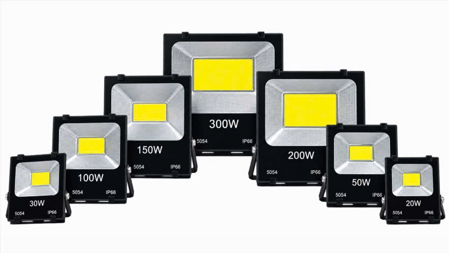 Đèn Pha LED – Giải Pháp Chiếu Sáng Mạnh, Tiết Kiệm Điện